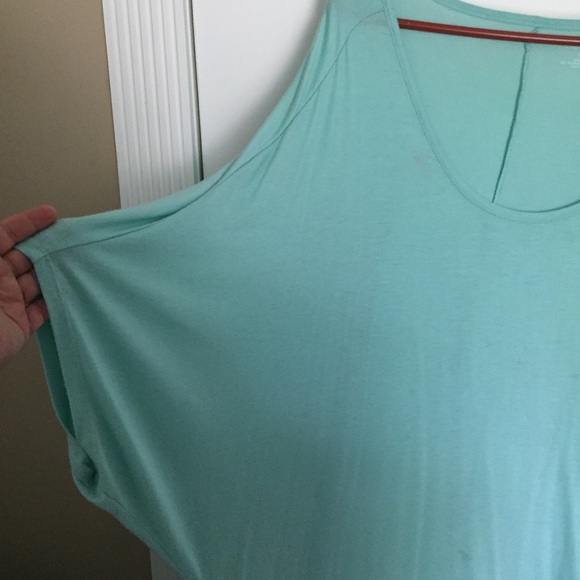 Lane Bryant 22/24 Light Blue Top - Picture 3 of 4